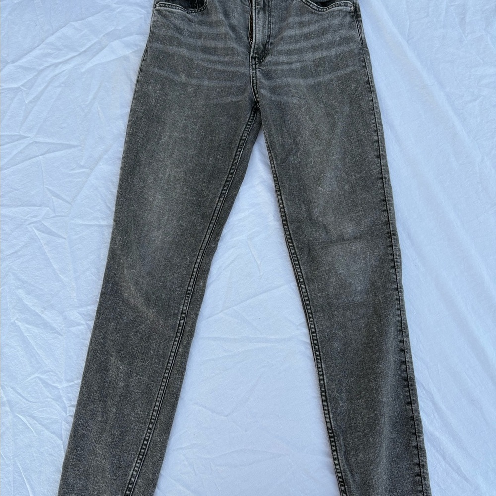 H&M Women's Skinny Jeans in Dark Gray